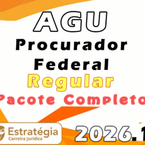 AGU (Procurador Federal) Pacote Teórico – Estratégia 2026.1 - Rateio Advocacia Geral da União