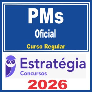 PMs (Oficial) Curso Regular – Estratégia 2026